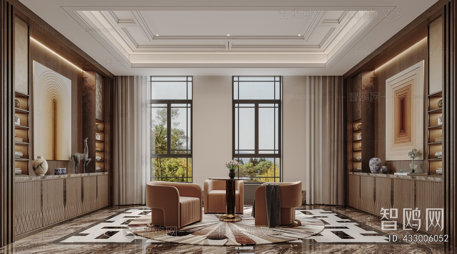 American Style A Living Room