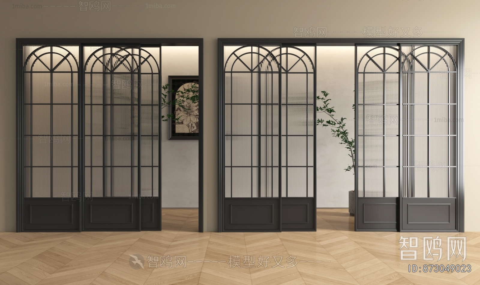 French Style Sliding Door