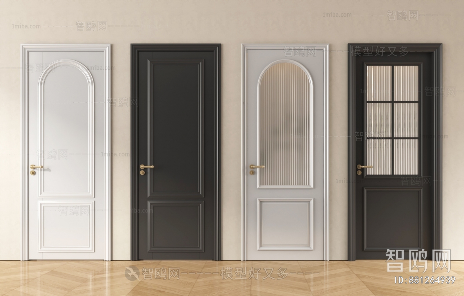 French Style Single Door