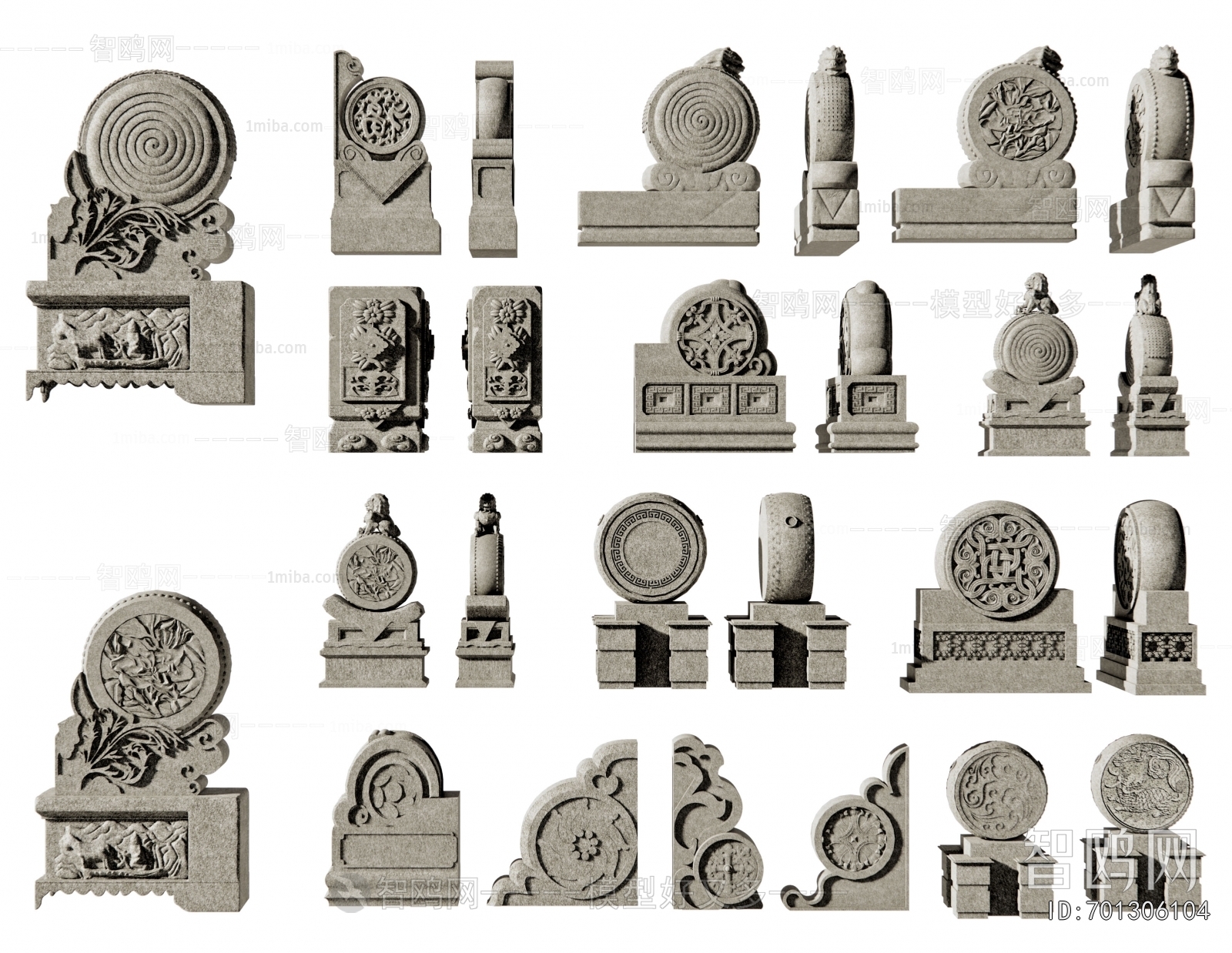 Chinese Style Stone Carving