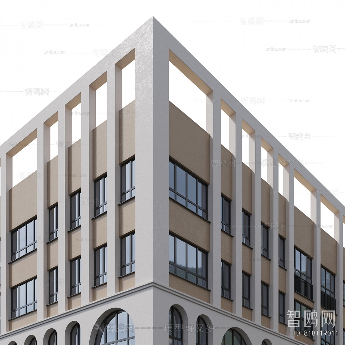 Modern Appearance Of Commercial Building