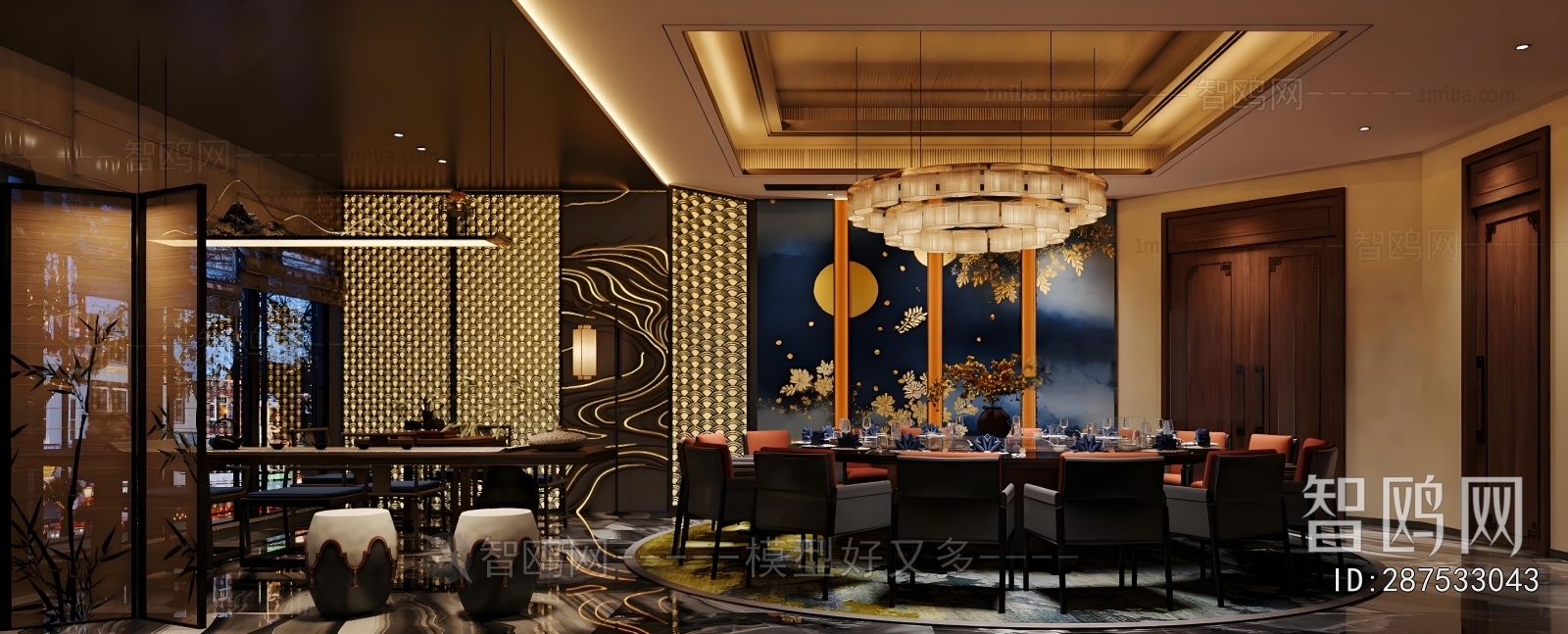 New Chinese Style Restaurant Box