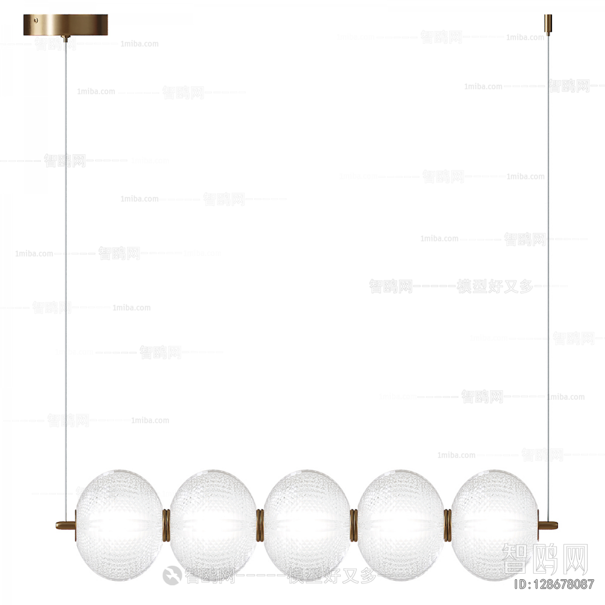 Modern Long Chandelier