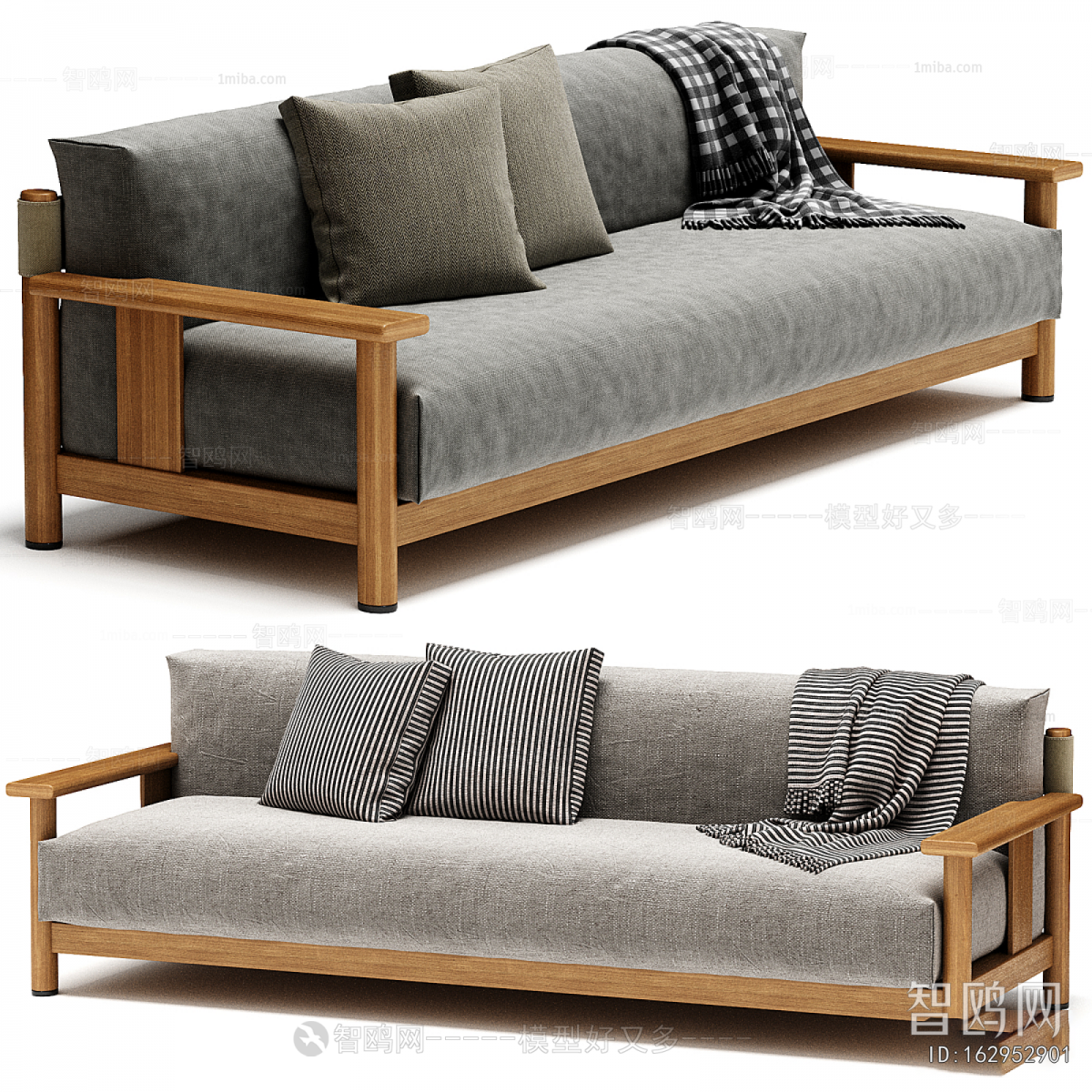 Modern Three-seat Sofa
