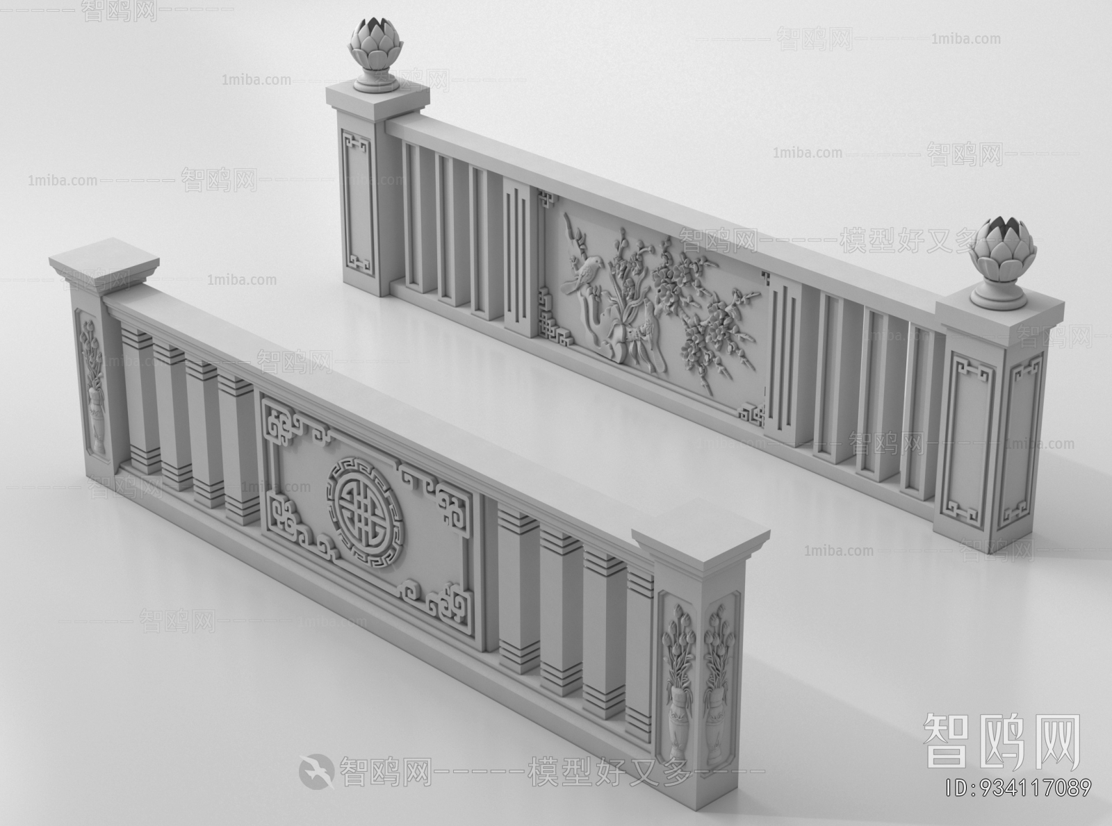 New Chinese Style Guardrail