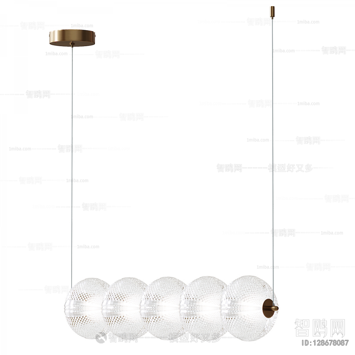 Modern Long Chandelier