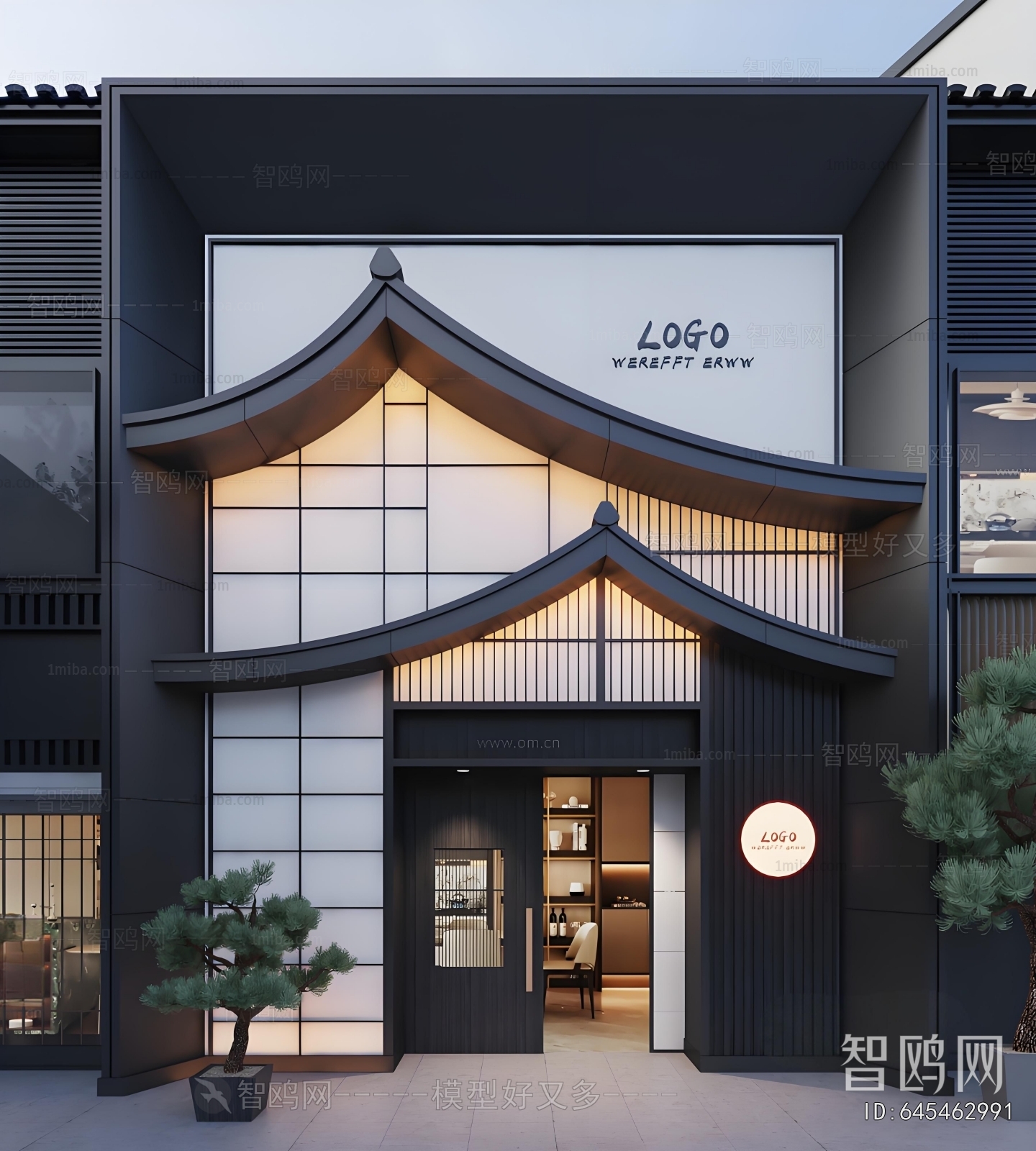 New Chinese Style Facade Element