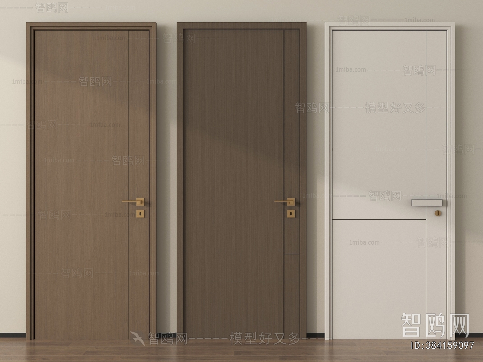 Modern Single Door