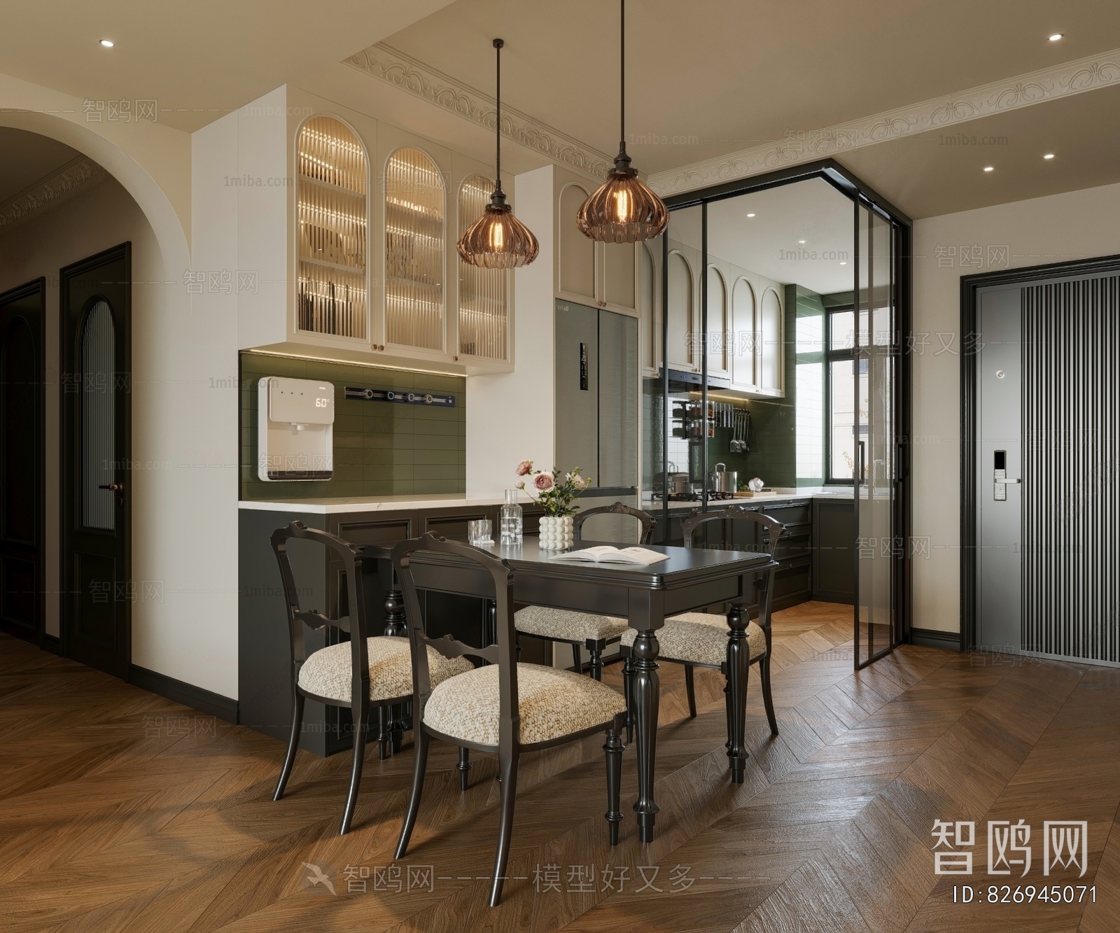 French Style Dining Room
