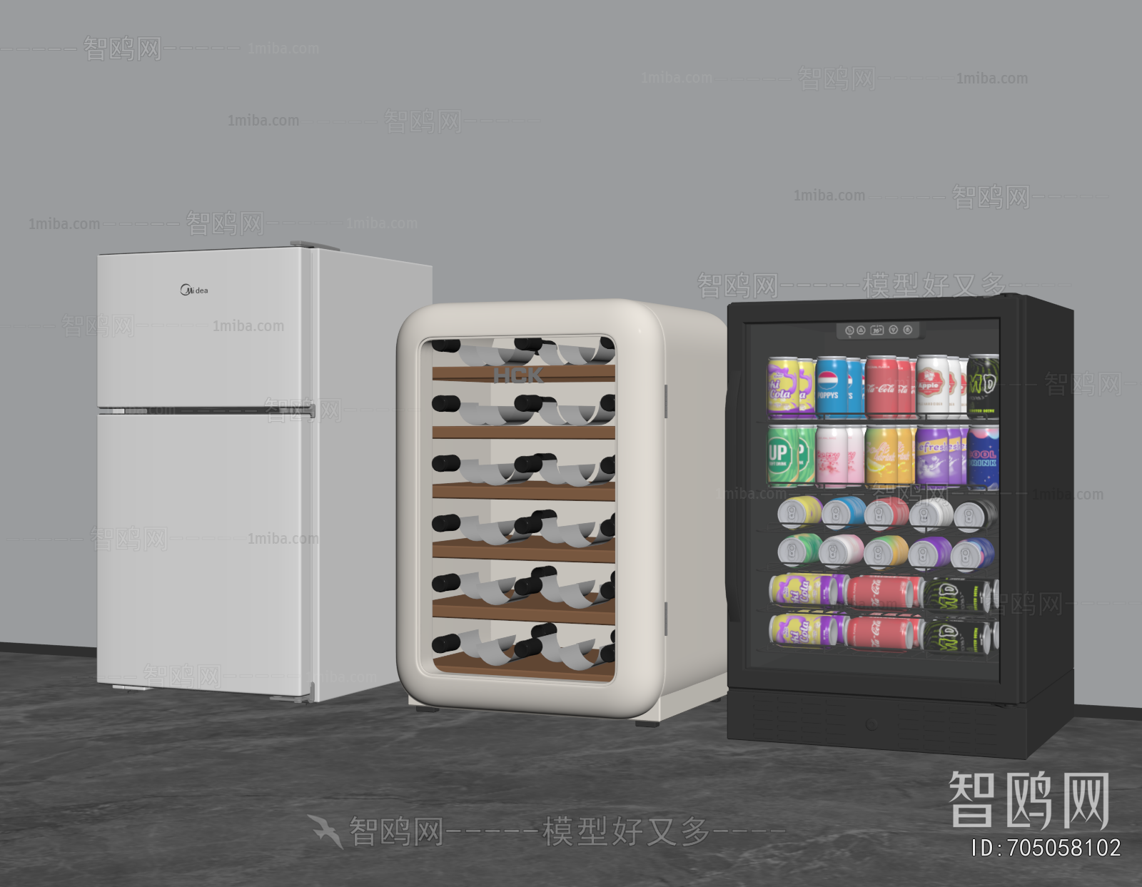 Modern Home Appliance Refrigerator