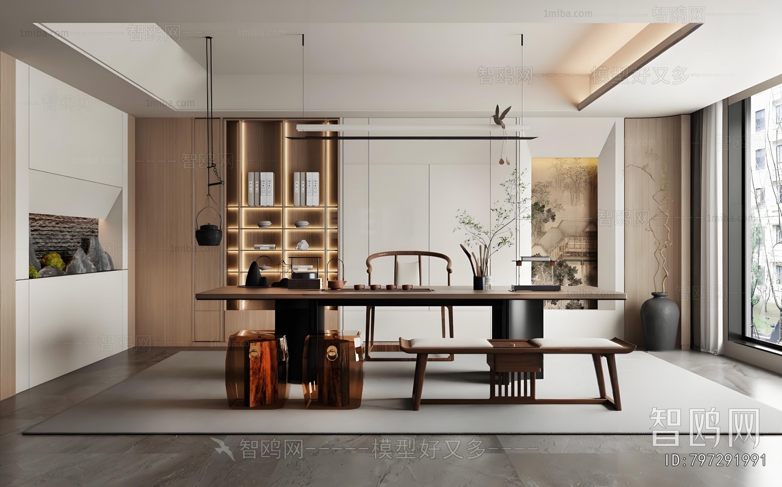 New Chinese Style Tea House