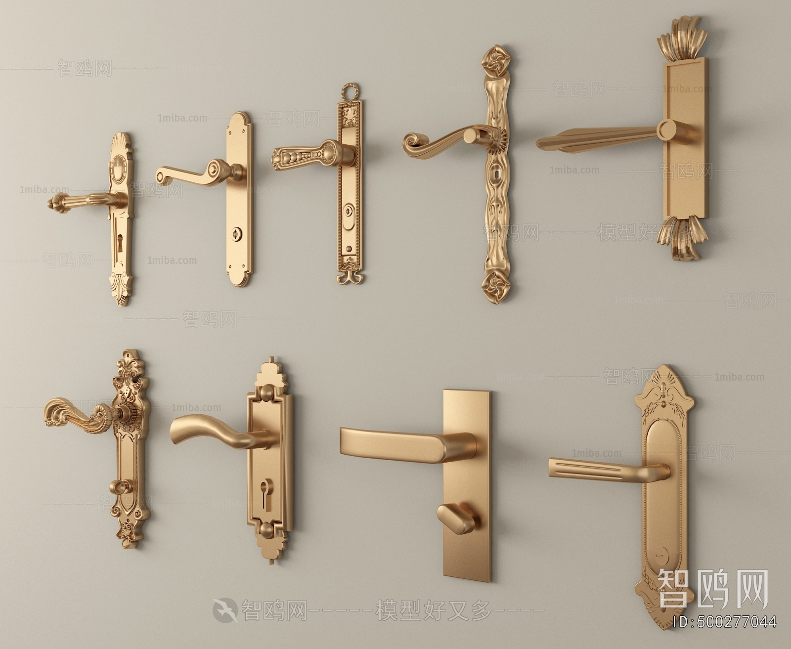 French Style Door Handle