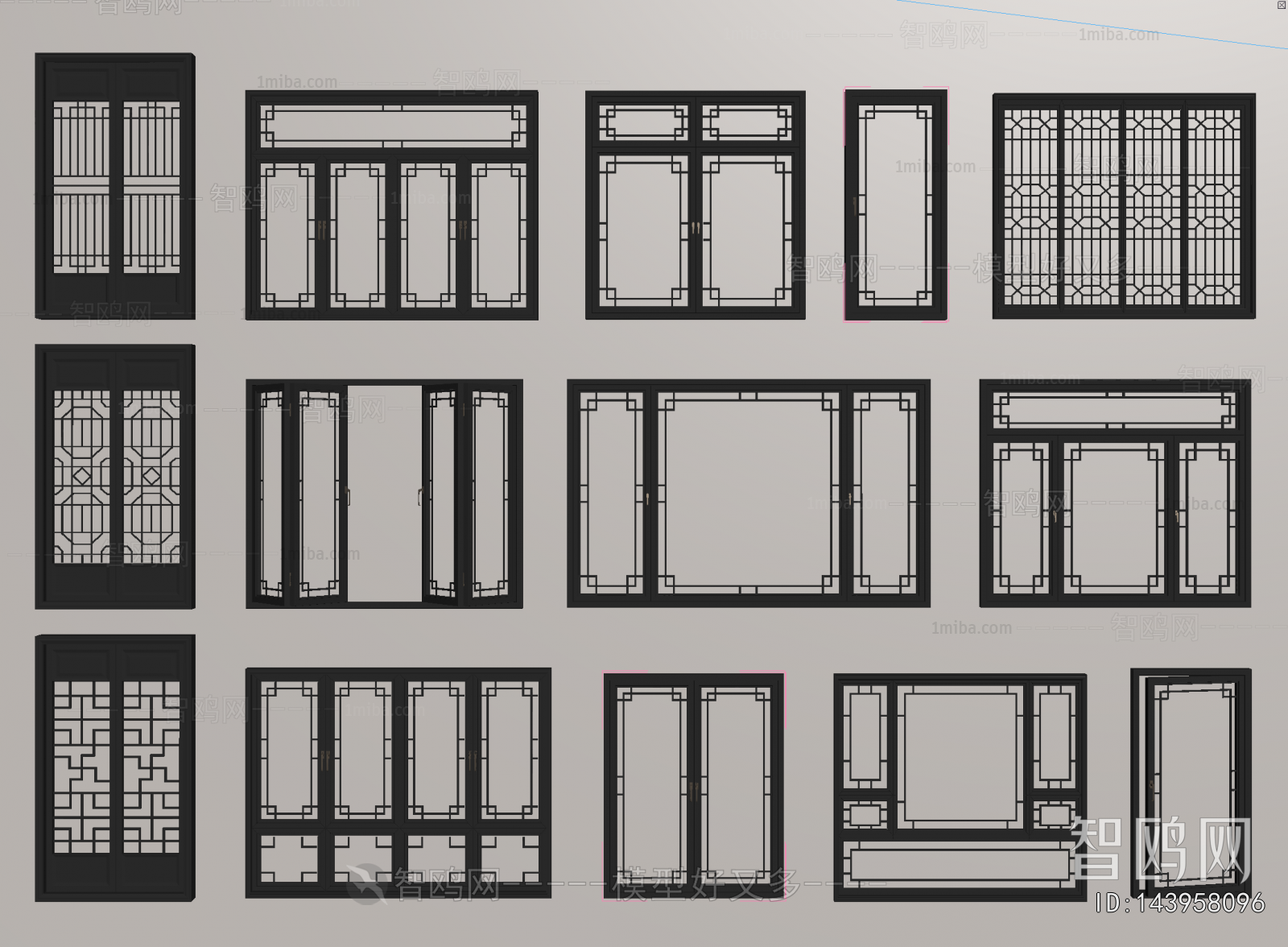 New Chinese Style Window