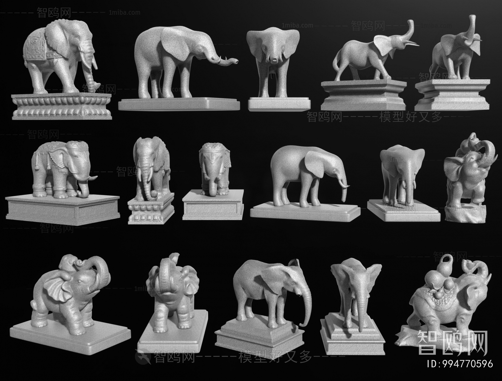 New Chinese Style Stone Carving