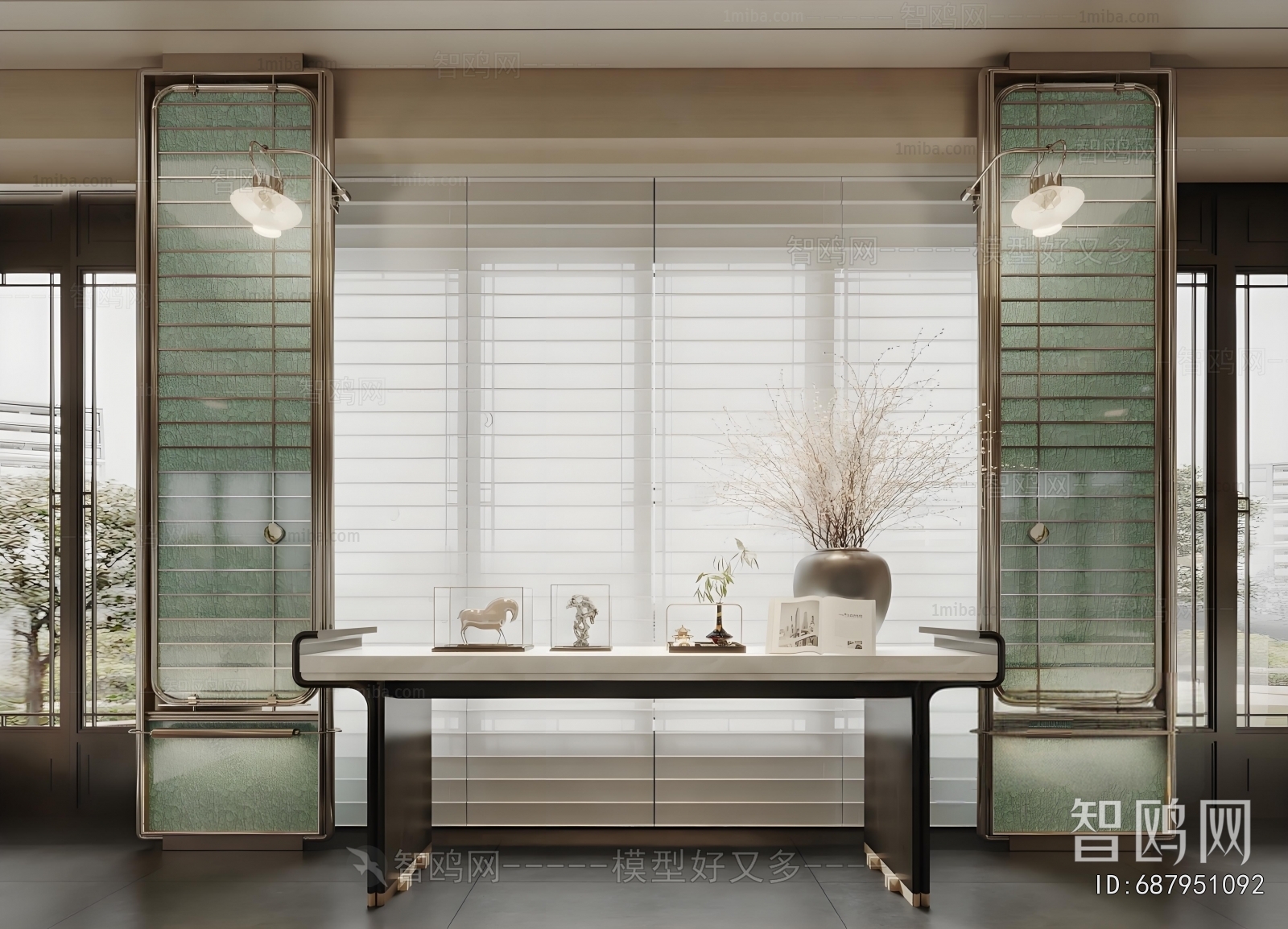 New Chinese Style Console