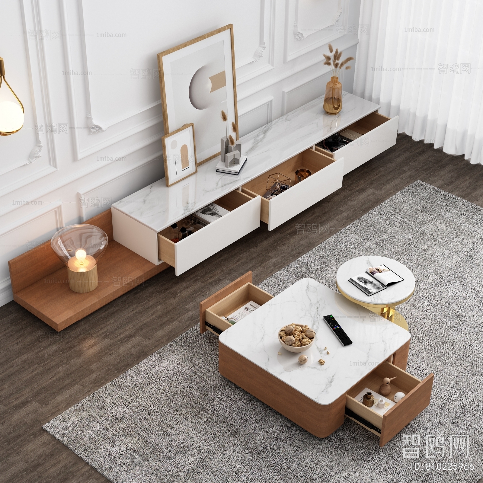 Nordic Style TV Cabinet