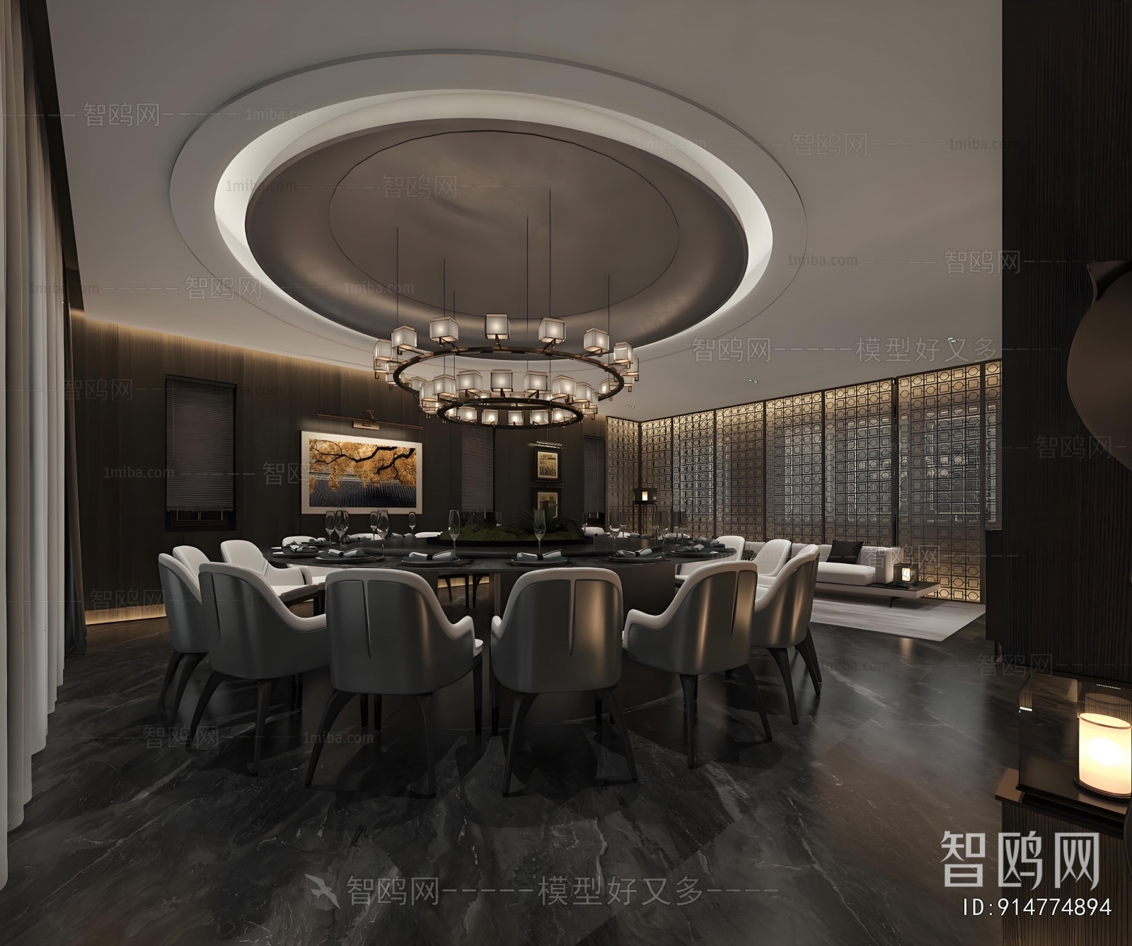 New Chinese Style Restaurant Box