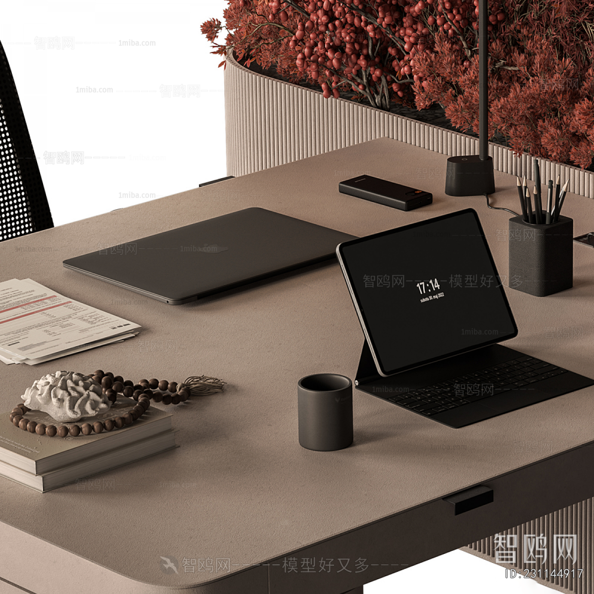 Modern Office Desk And Chair