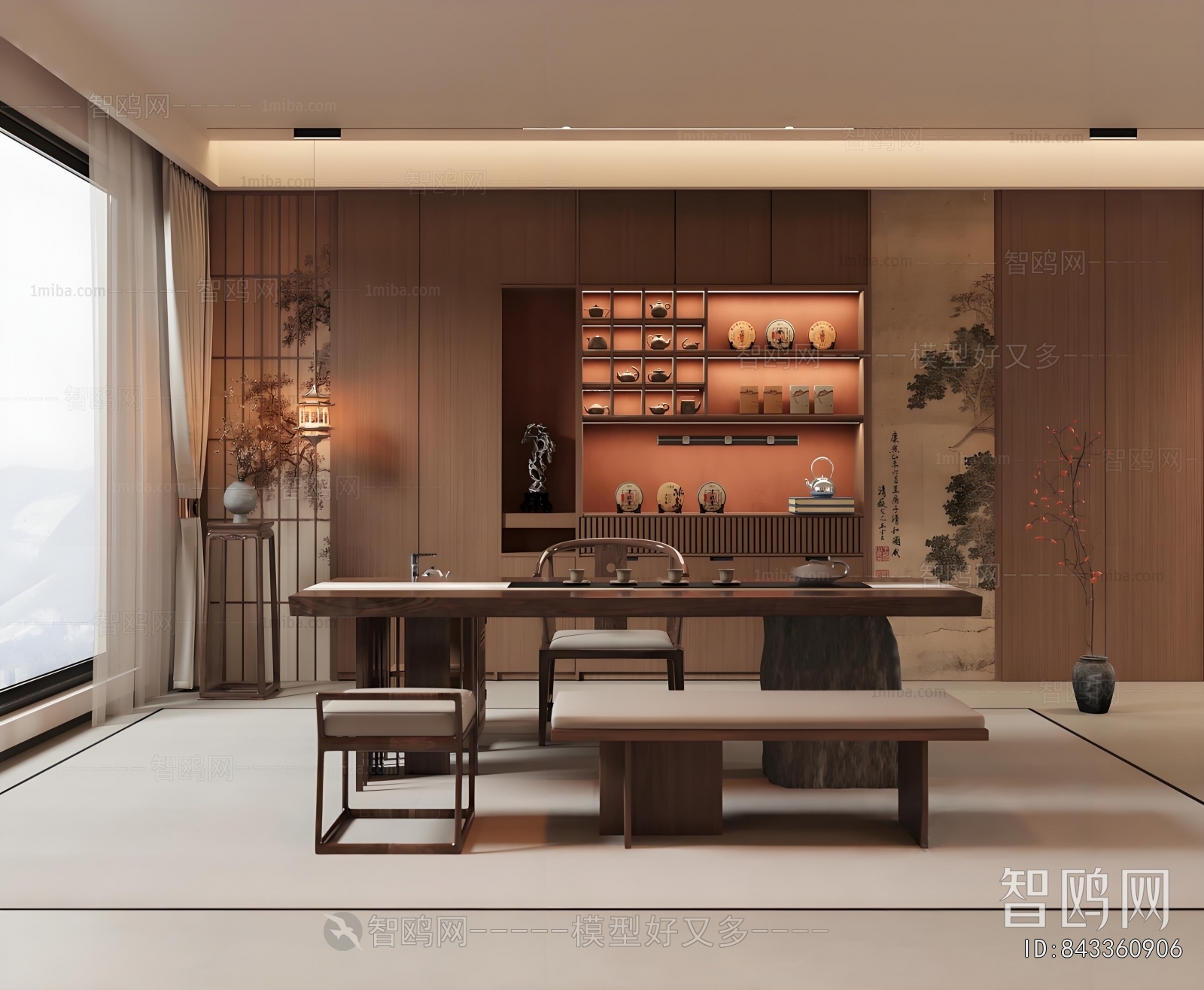 New Chinese Style Tea House