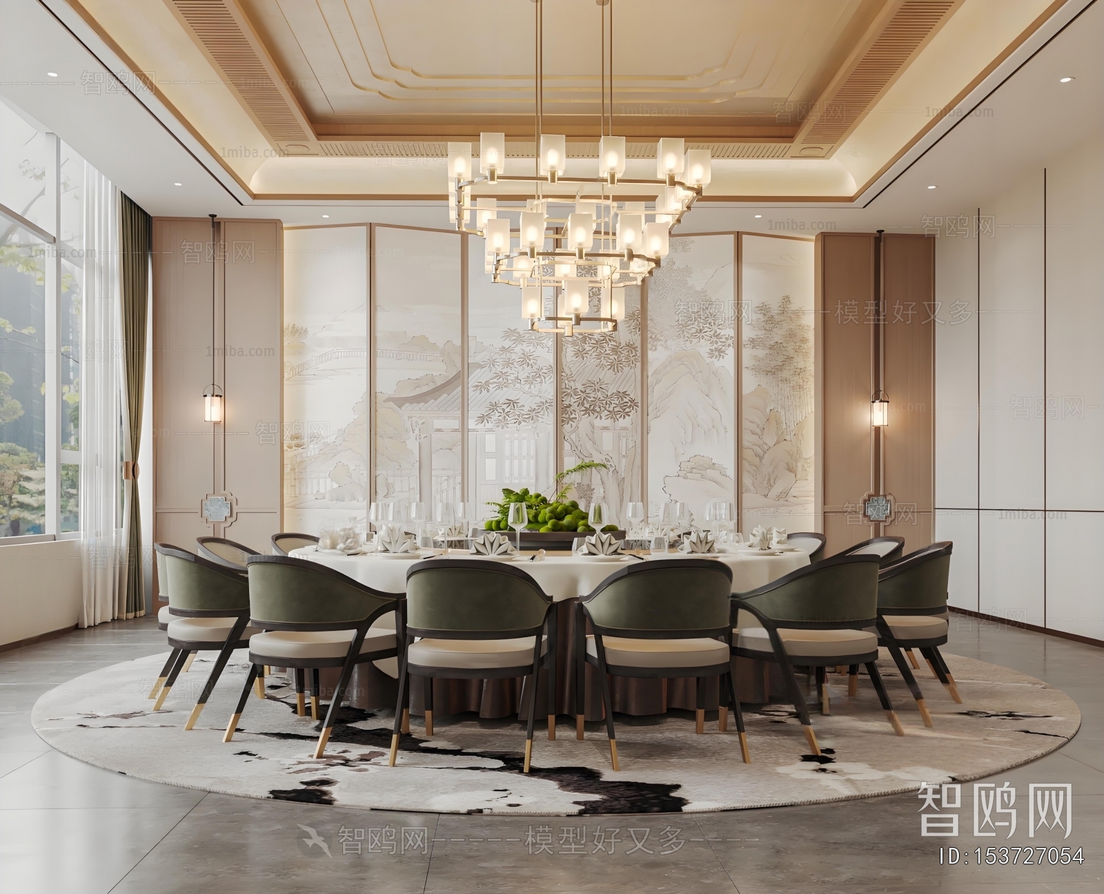 New Chinese Style Restaurant Box