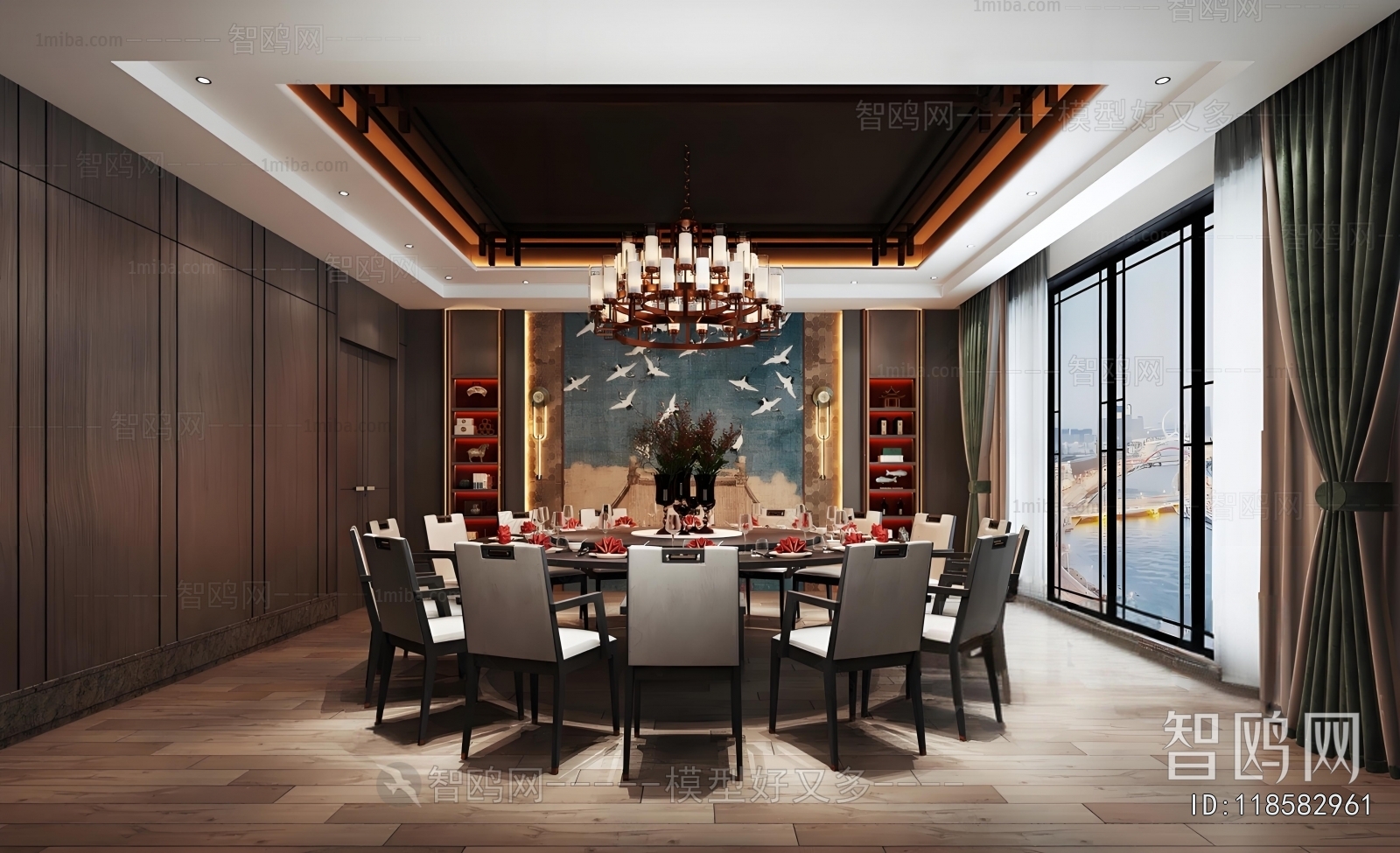 New Chinese Style Restaurant Box