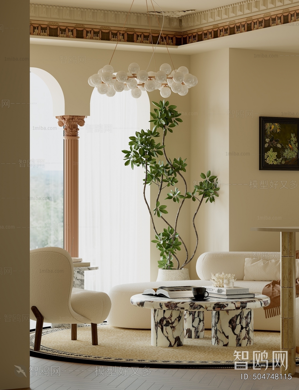 French Style A Living Room