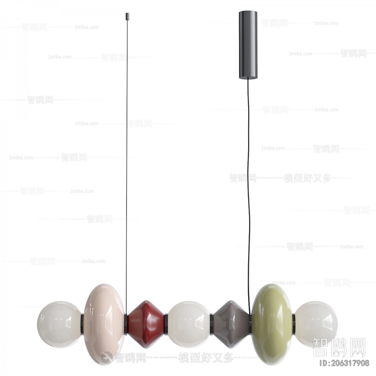 Modern Long Chandelier