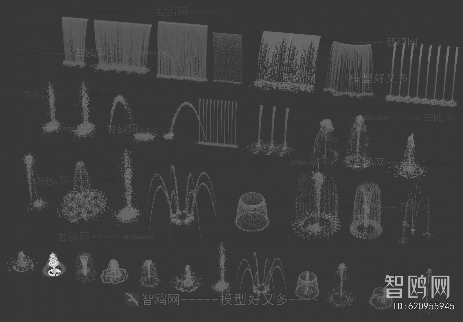 Modern Rockery Waterscape