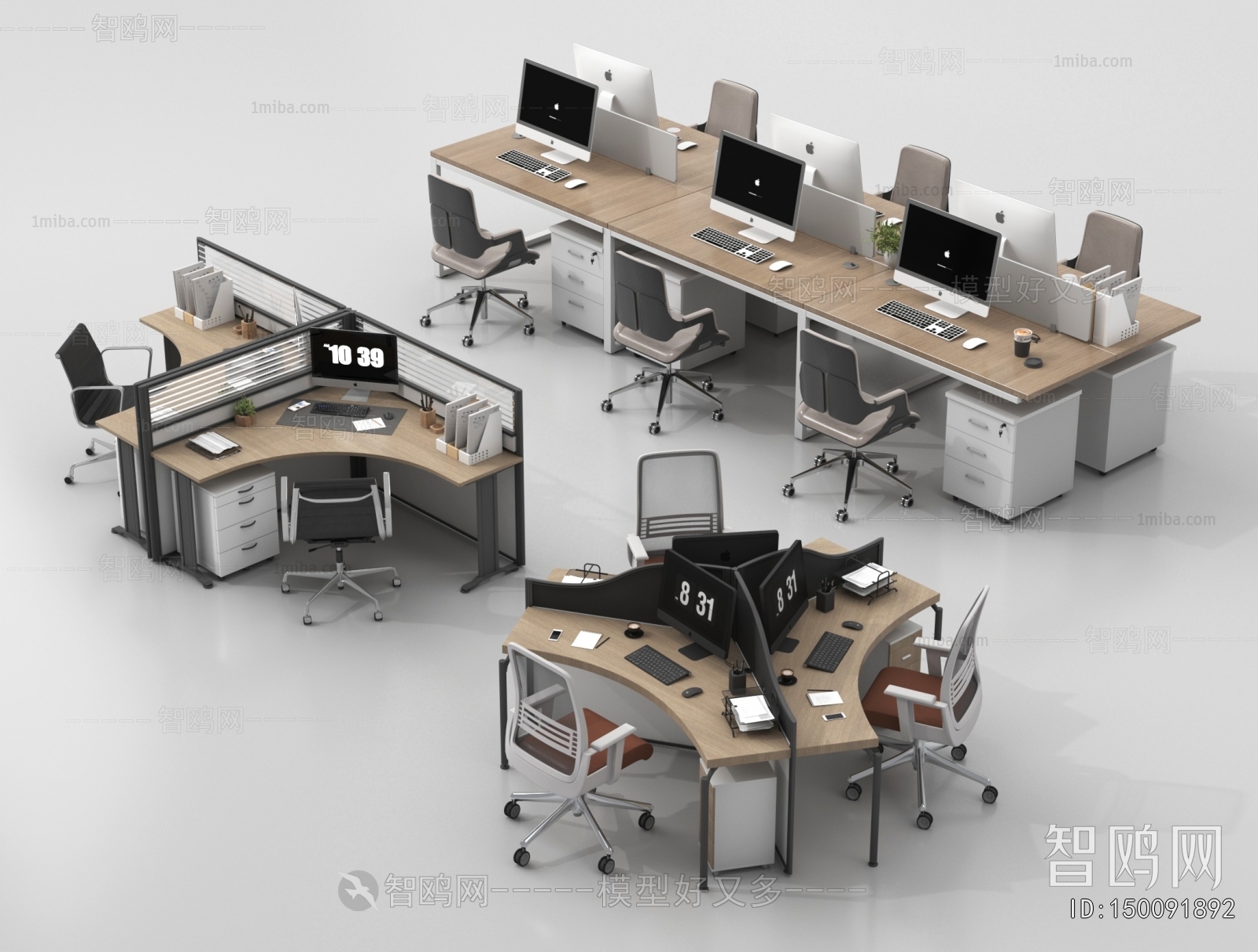 Modern Office Desk And Chair