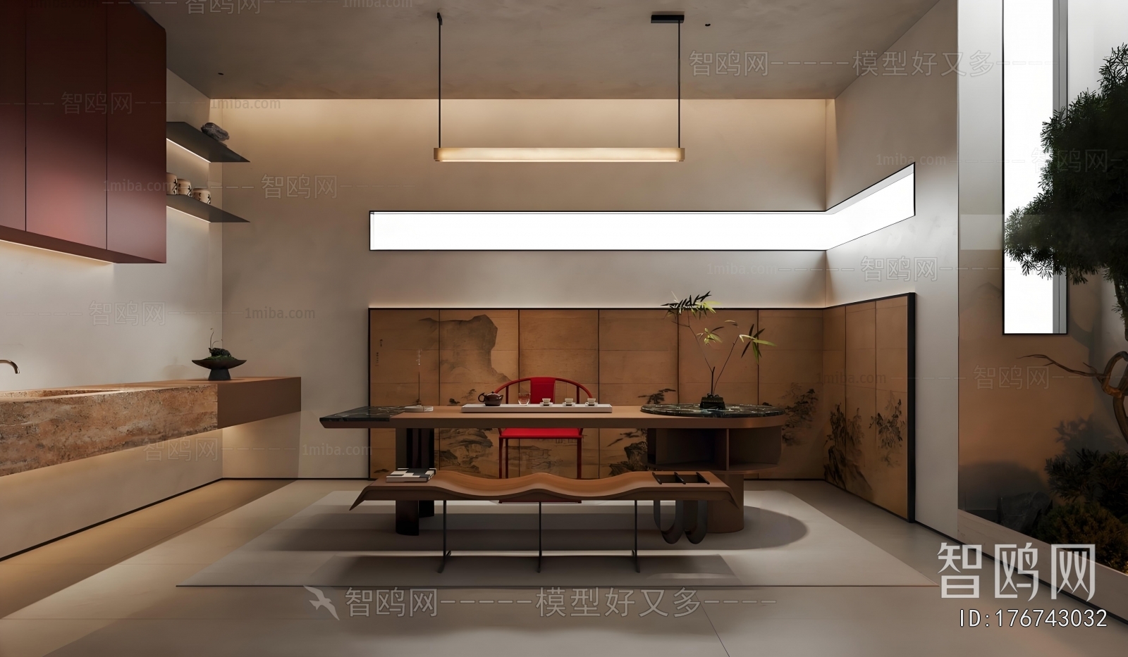 New Chinese Style Tea House