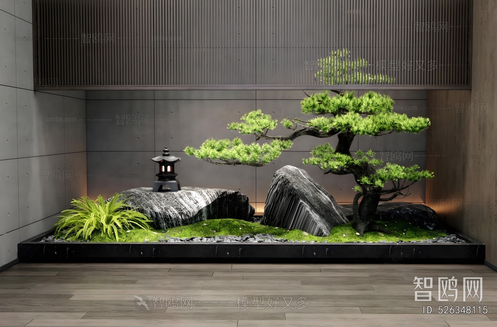 New Chinese Style Plant Landscaping
