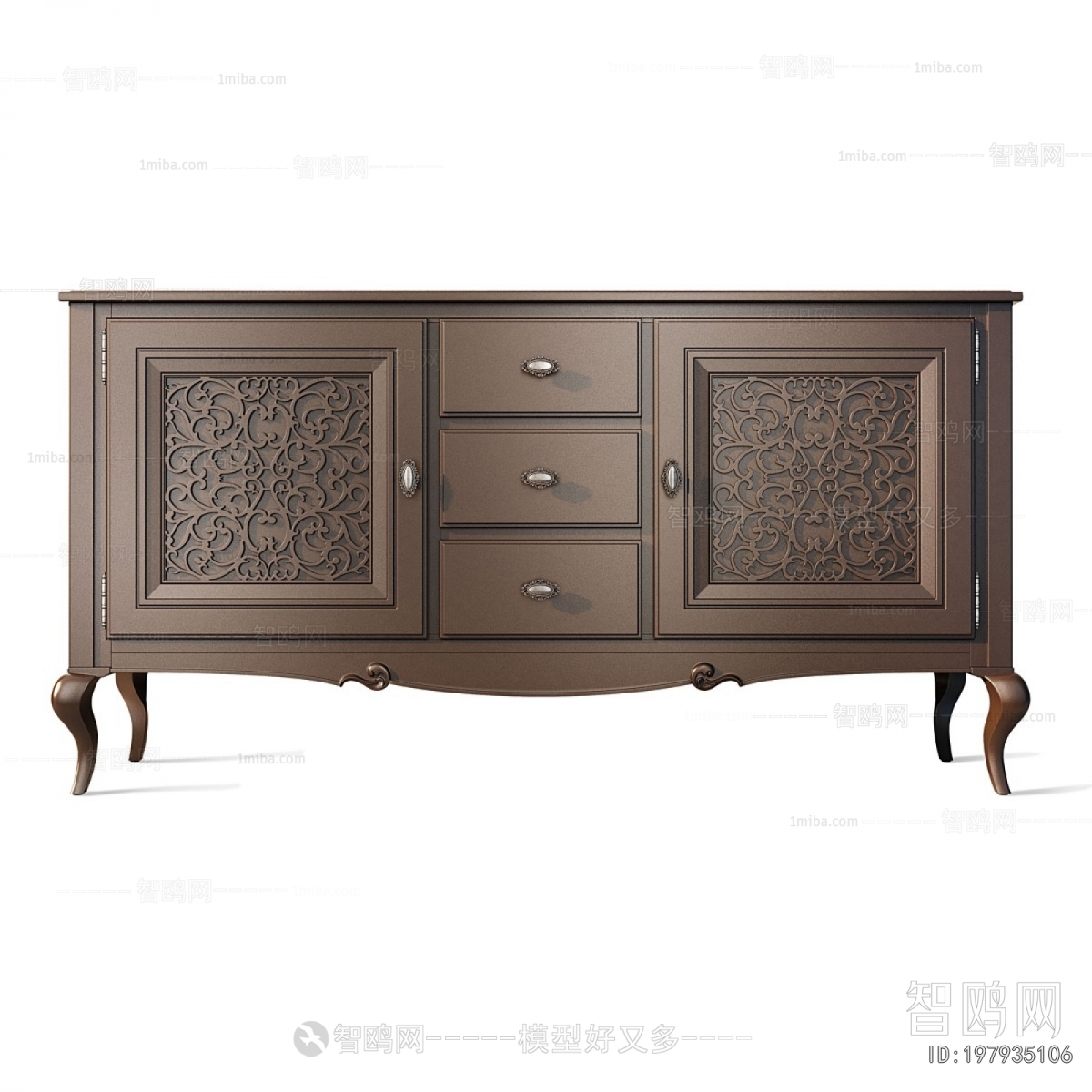 European Style Side Cabinet
