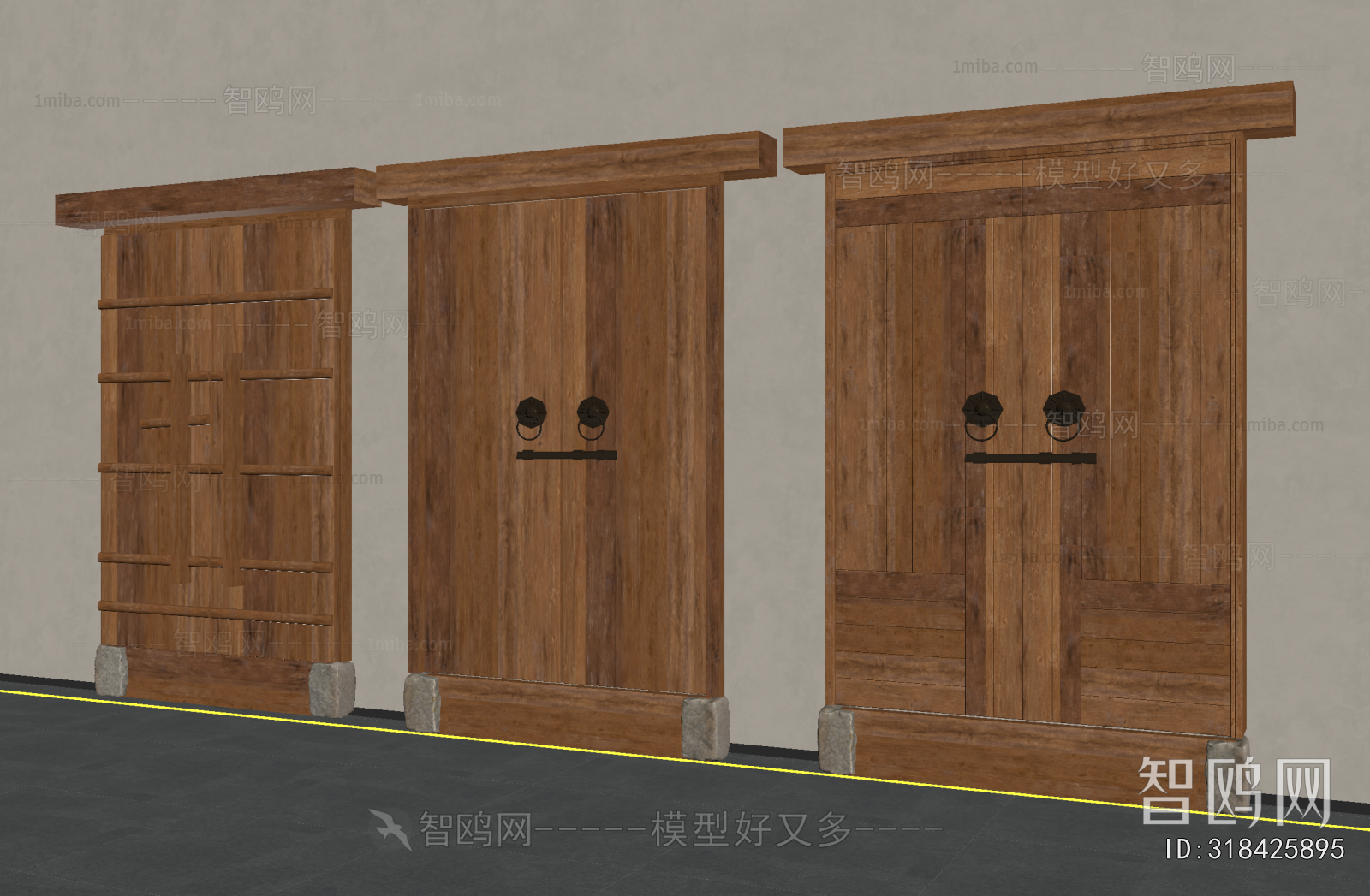 New Chinese Style Gate