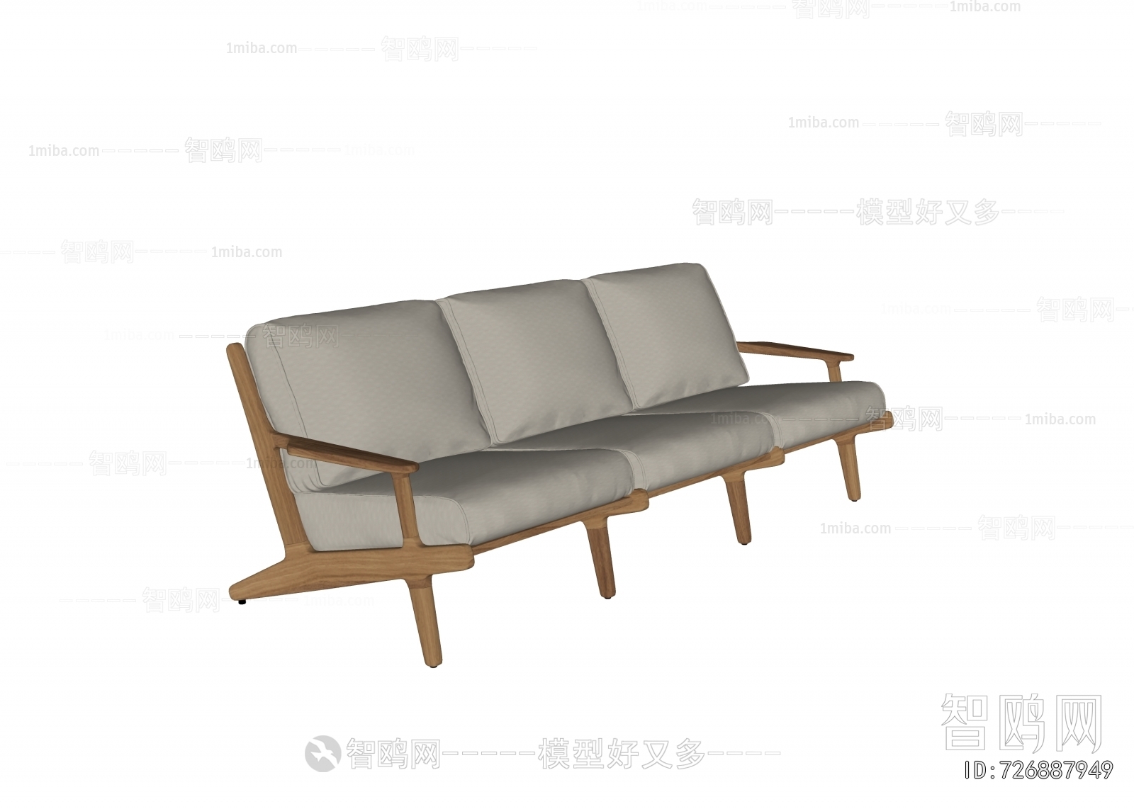 Modern Three-seat Sofa