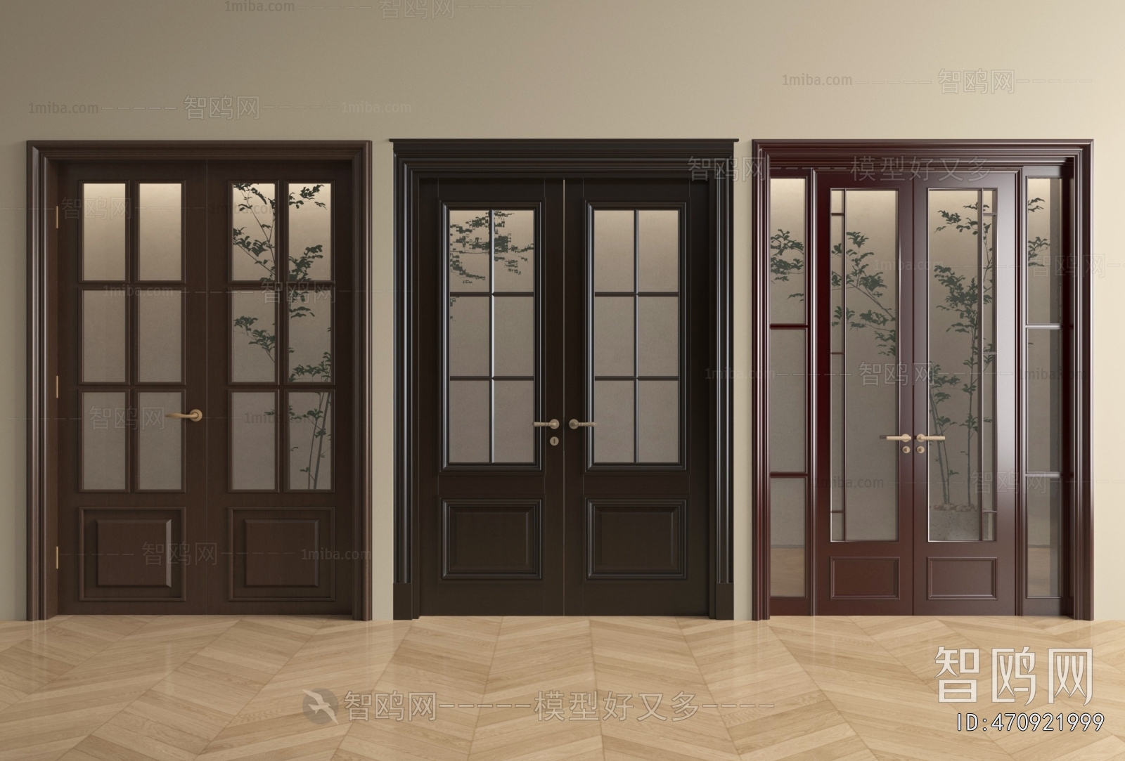 French Style Double Door