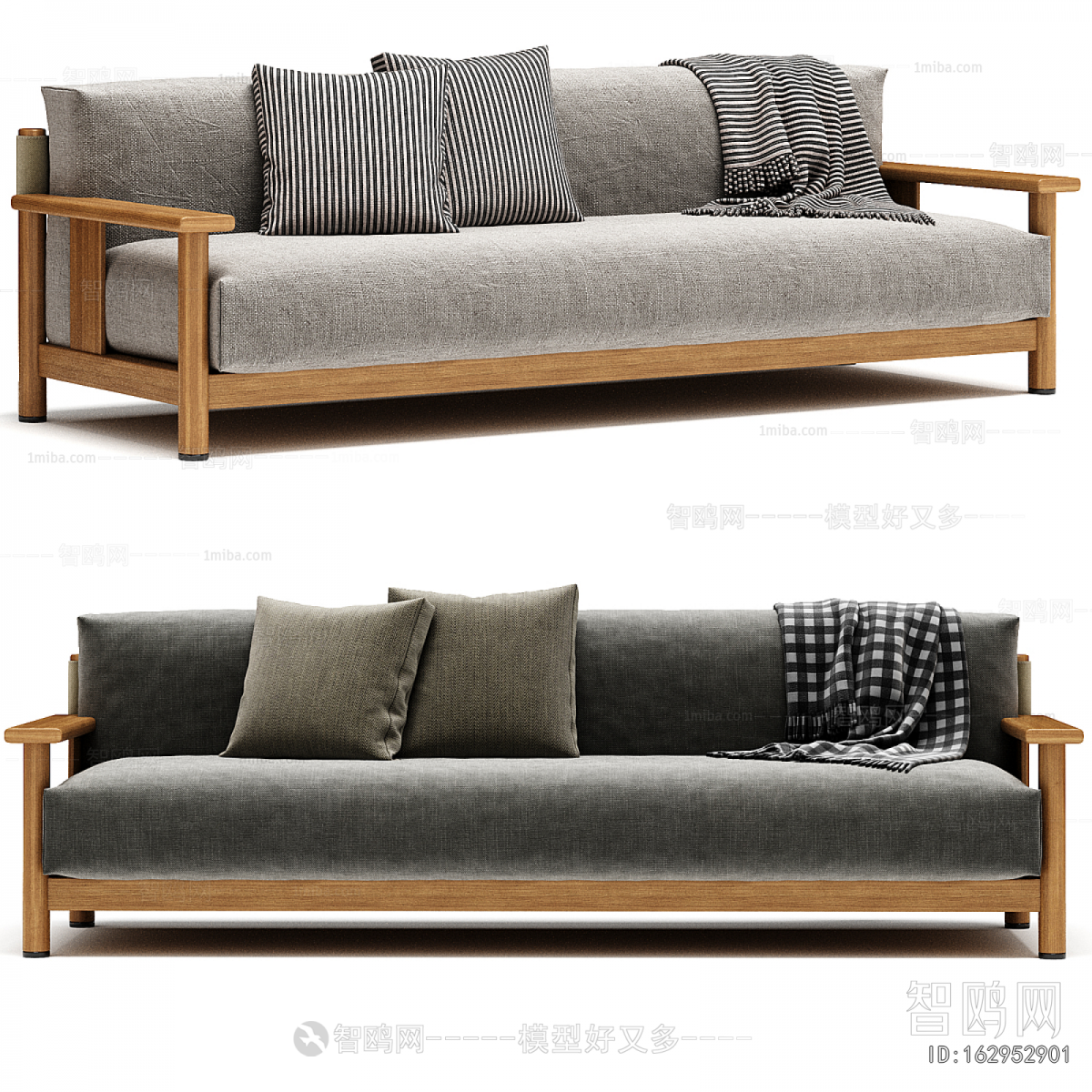 Modern Three-seat Sofa