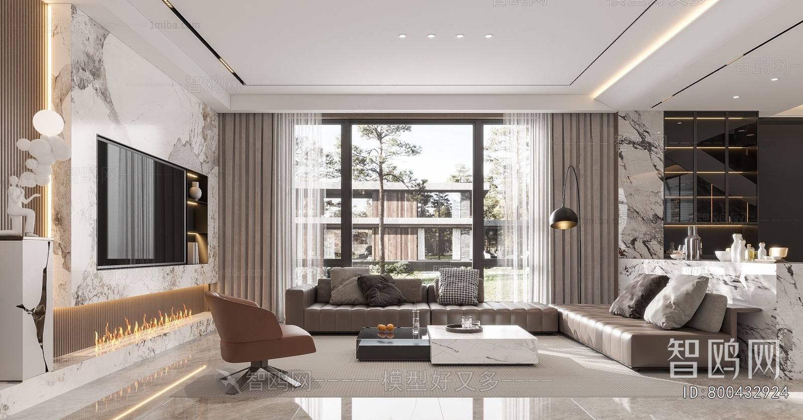 Modern A Living Room