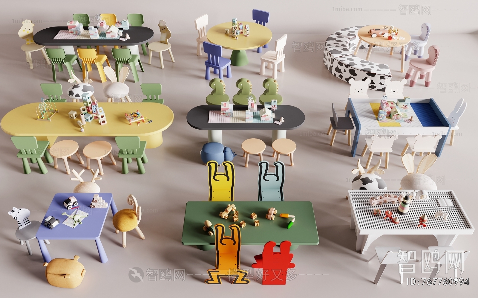 Modern Children's Table/chair