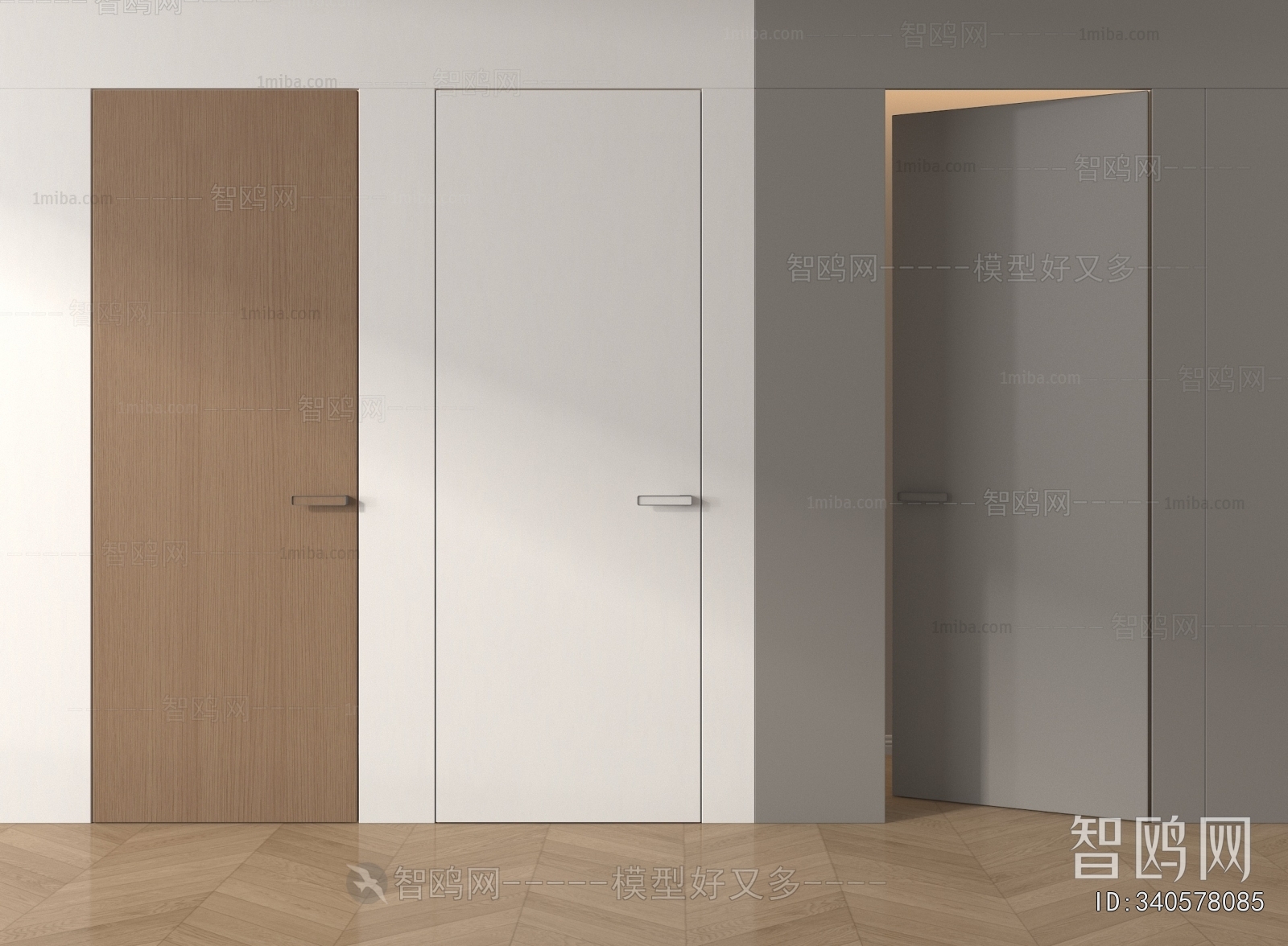 Modern Single Door