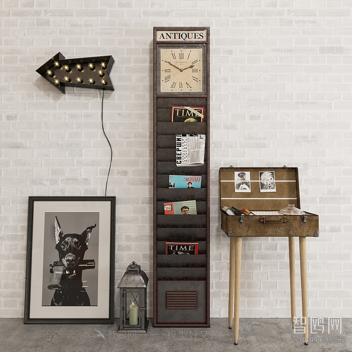 Retro Style Shelving