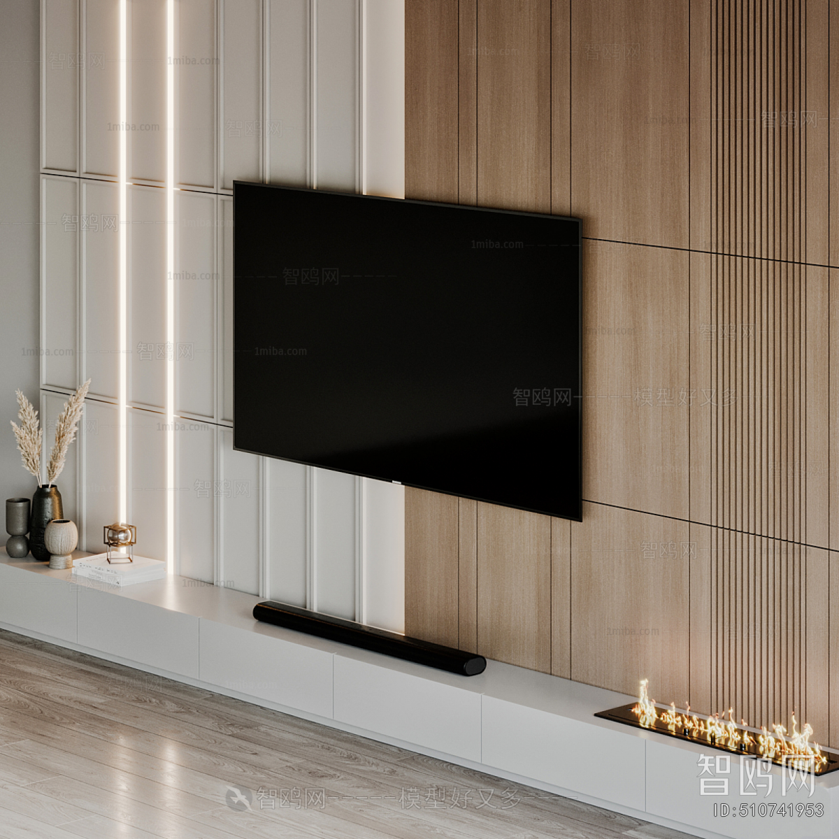 Modern TV Wall