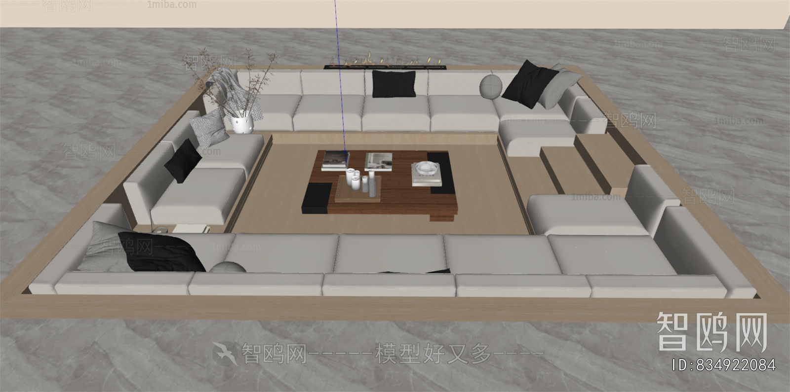 Modern Card Seat Sofa