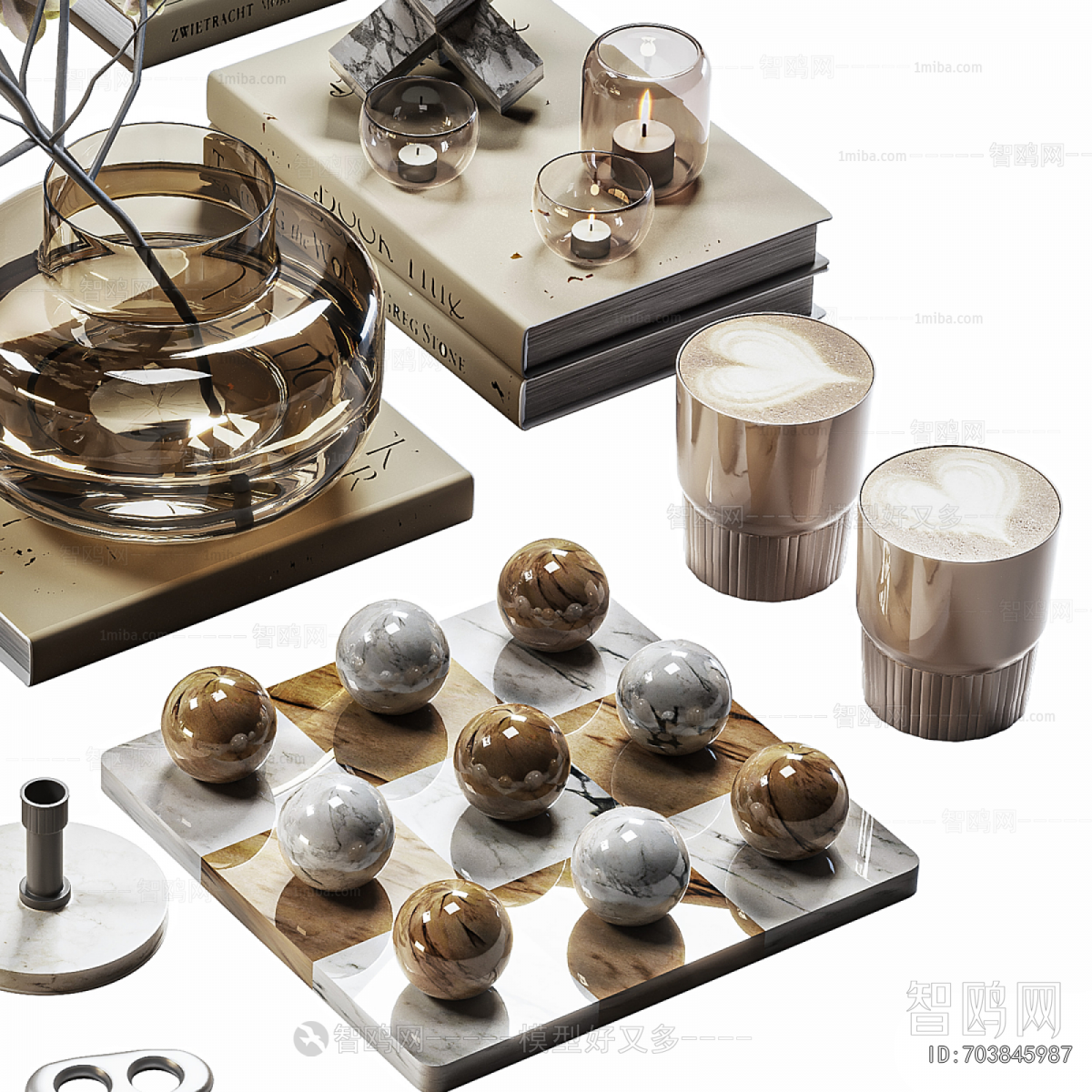 Chinese Style Decorative Set