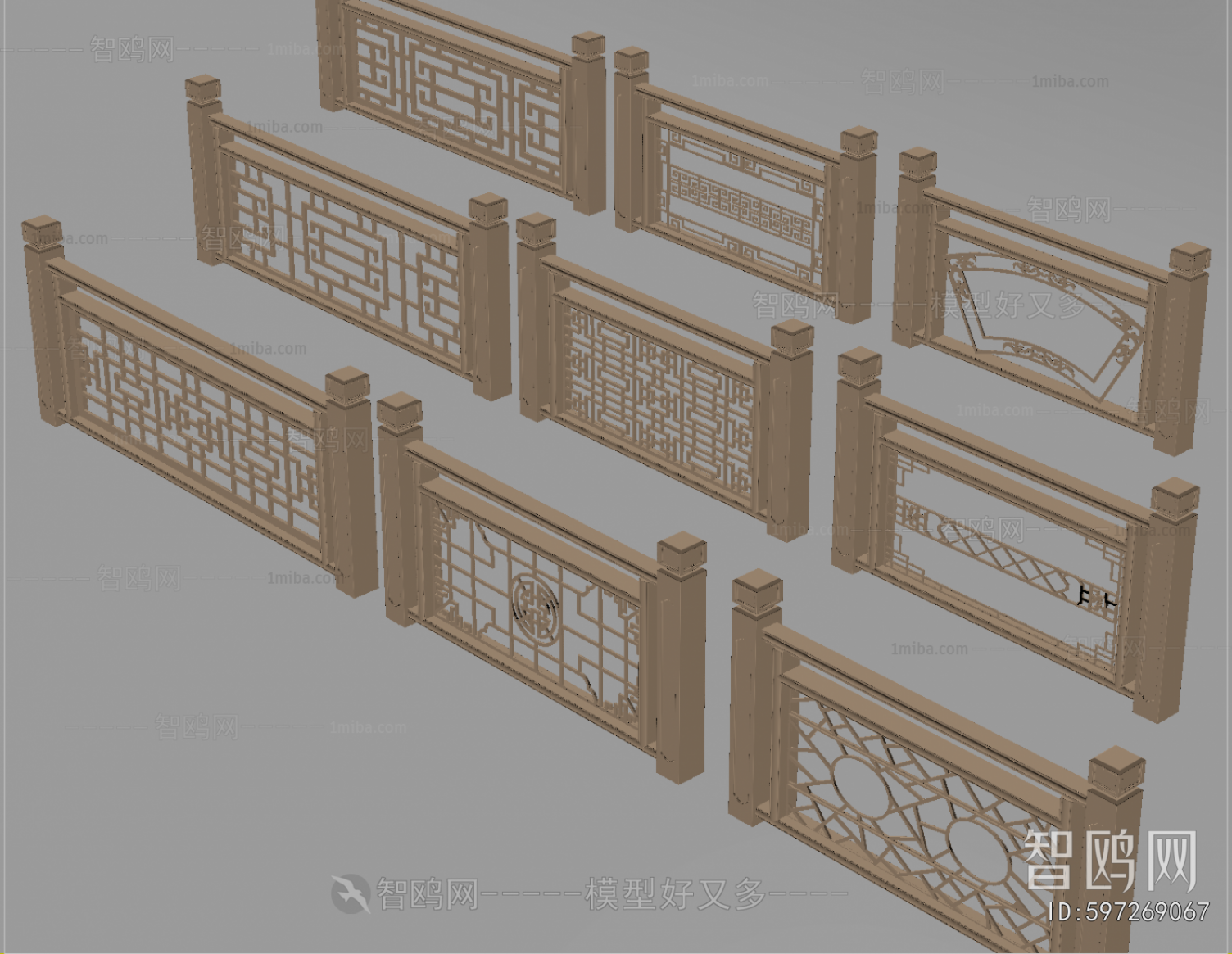 New Chinese Style Guardrail