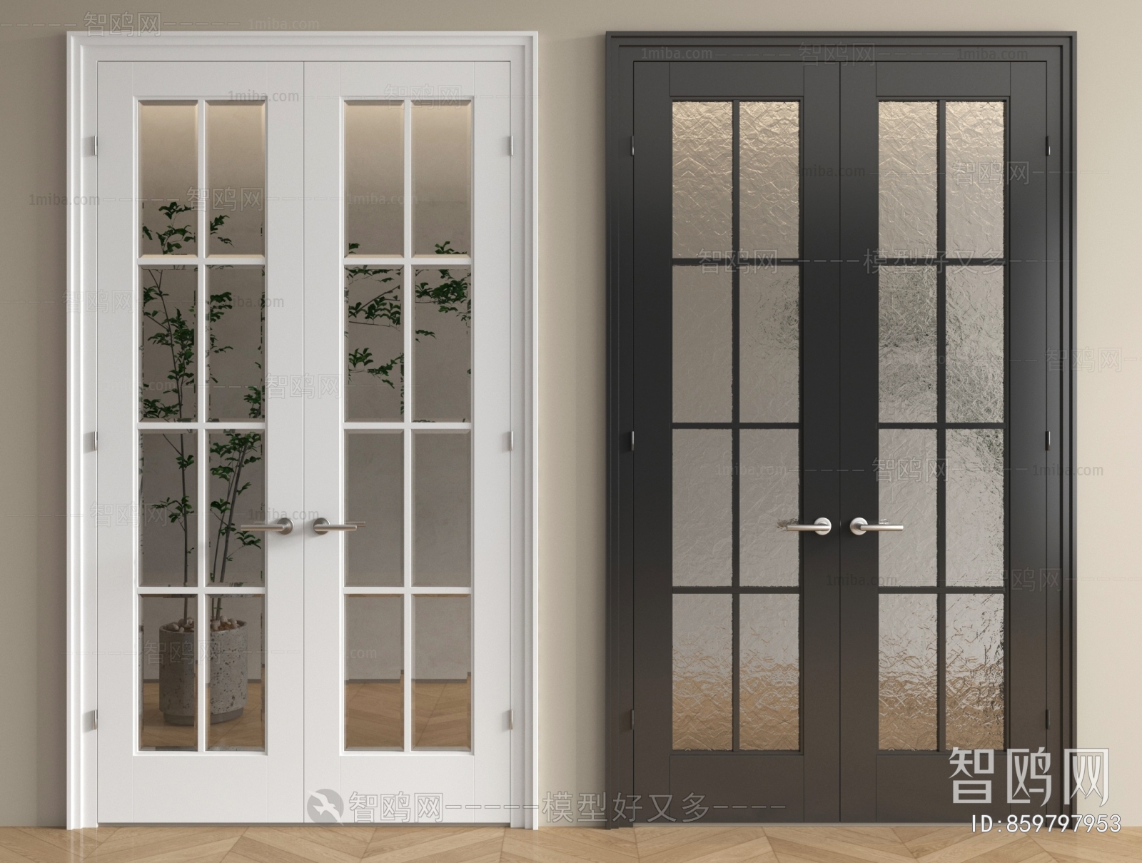 French Style Double Door