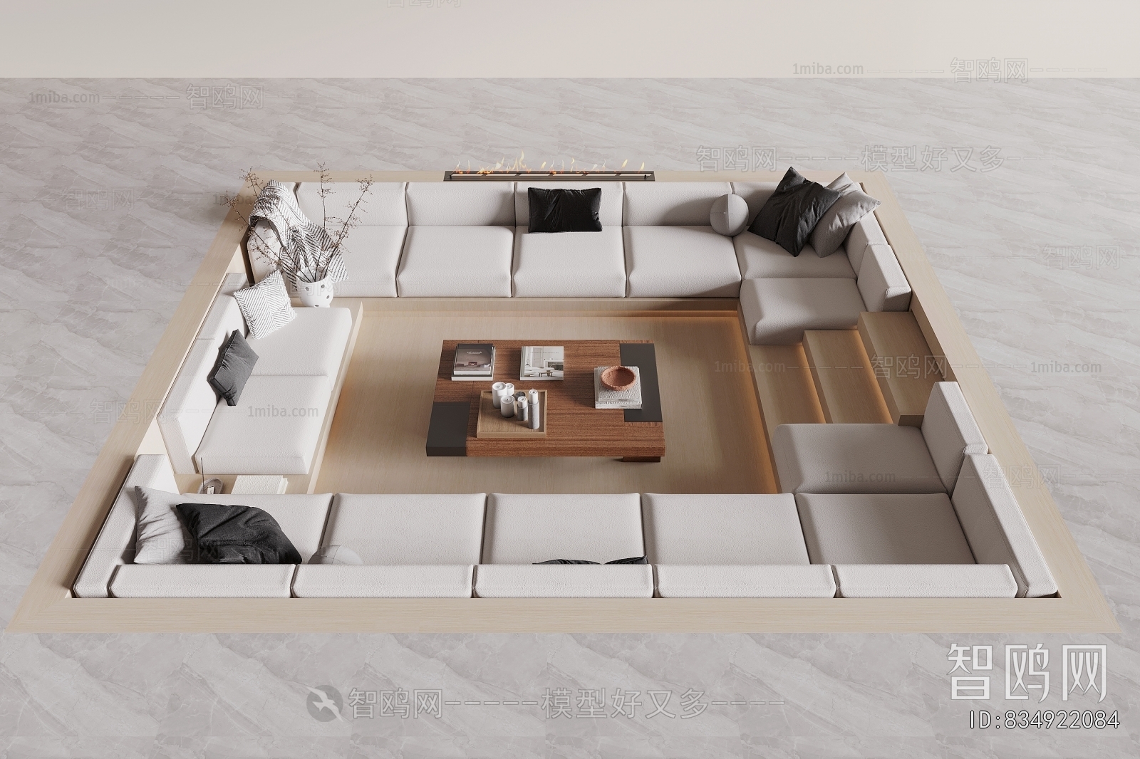 Modern Card Seat Sofa