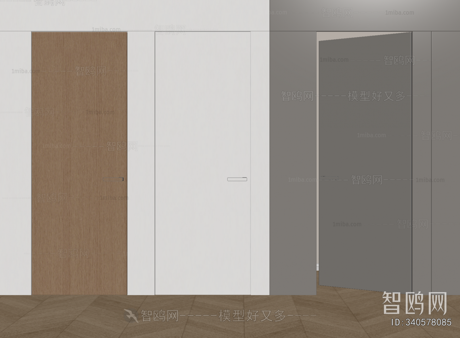 Modern Single Door