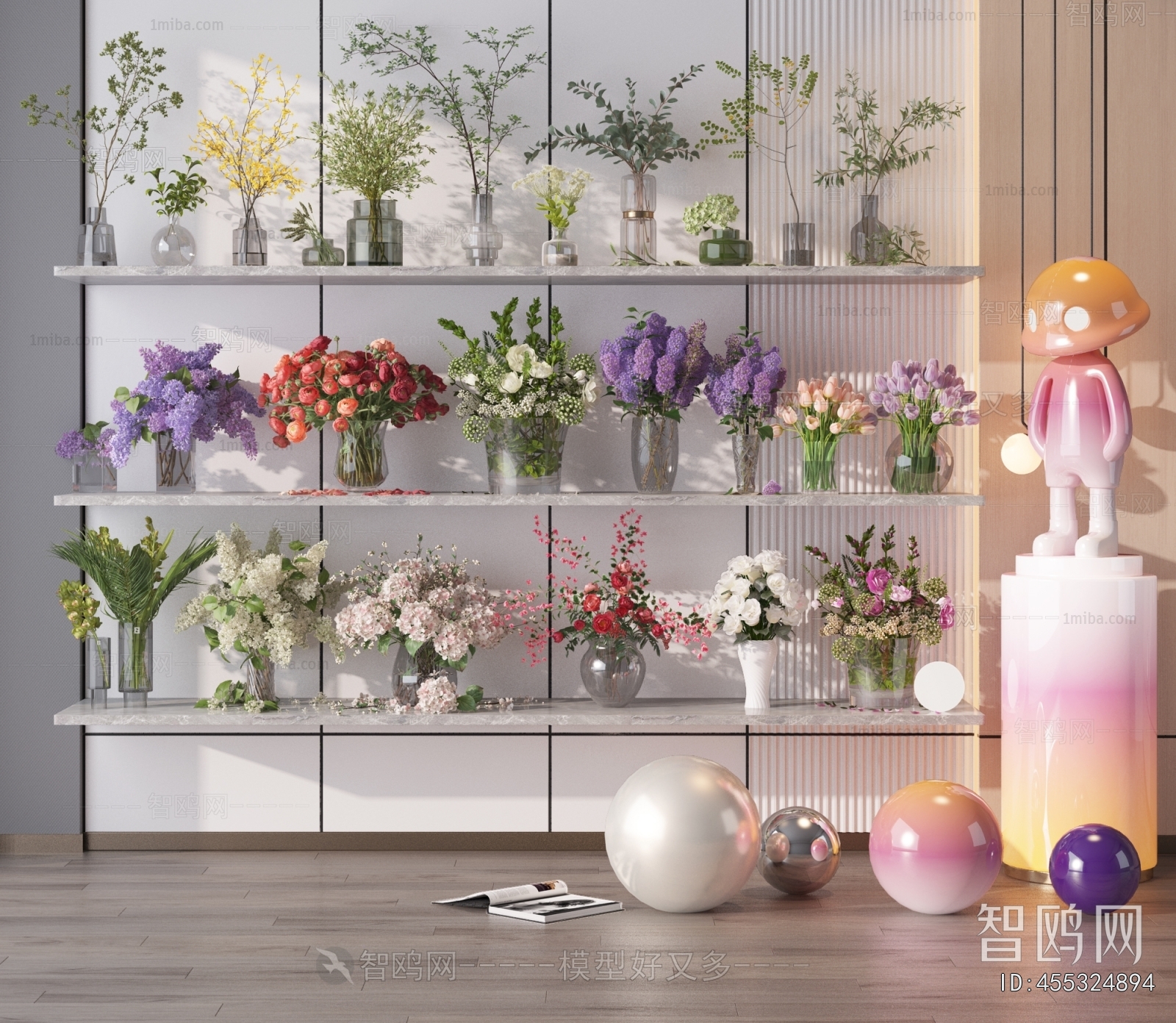 Modern Flower Arrangement