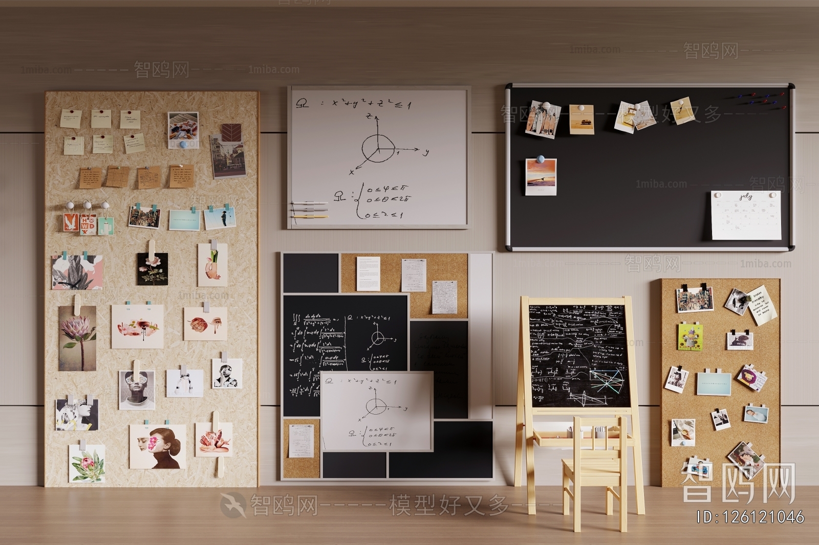 Modern Blackboard/whiteboard