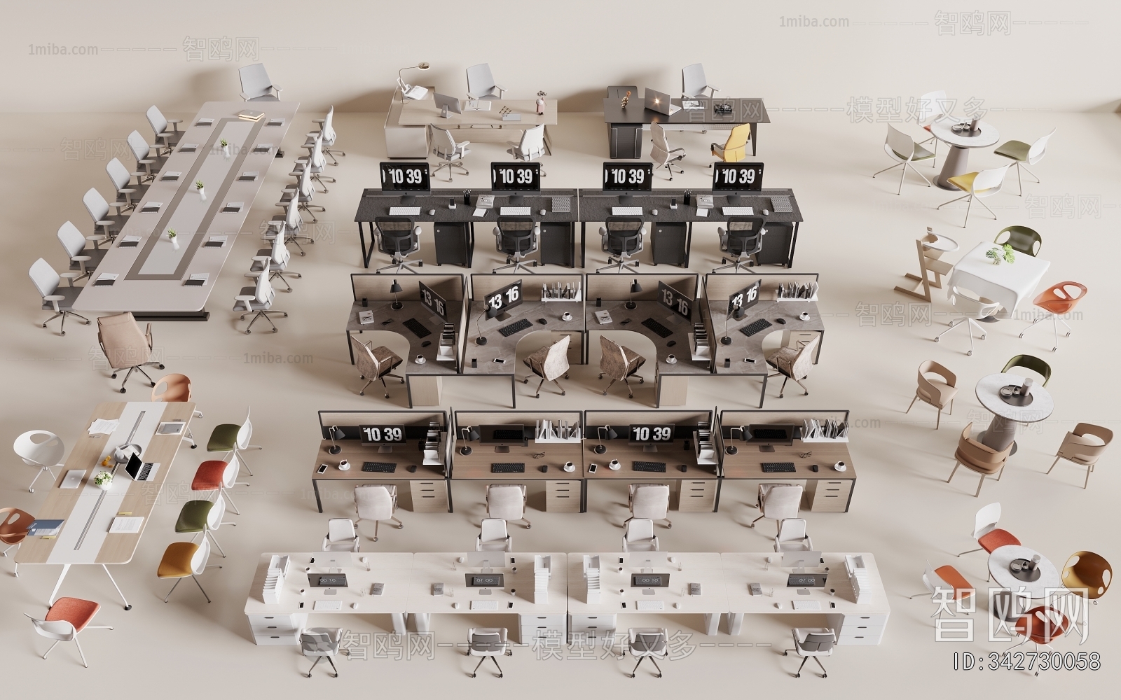 Modern Office Desk And Chair